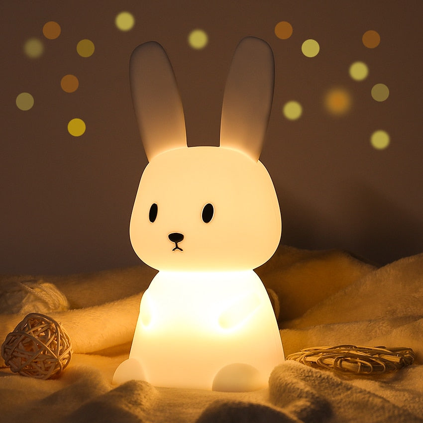 Veilleuse Lapin™|Lapin lumineux de compagnie - bebemum