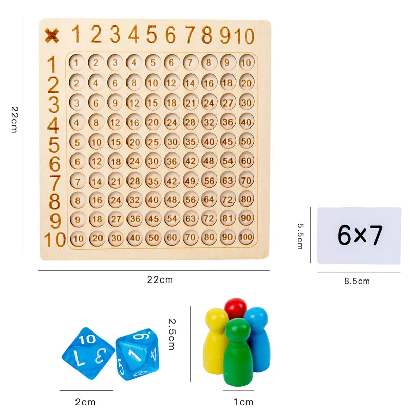 [OFFRE PACK]Jeu de table de multiplication|Multiplicat™